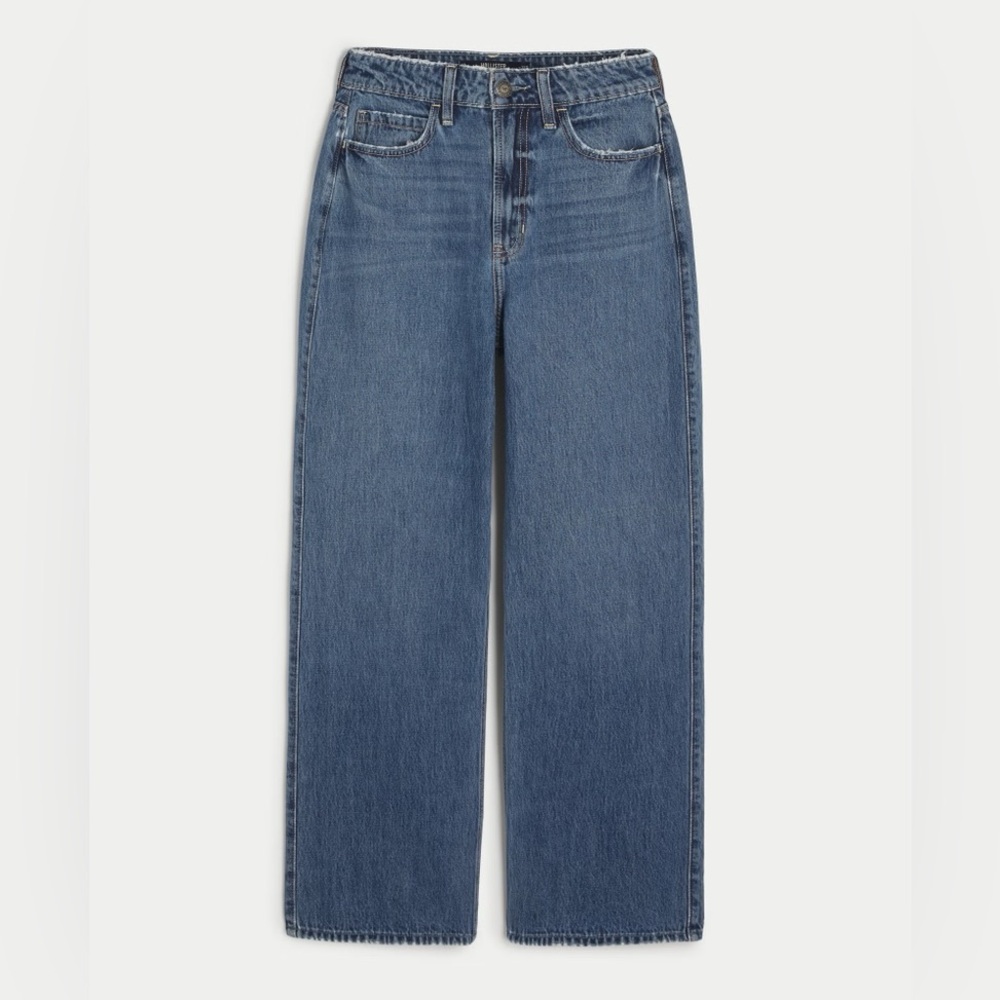 Hollister Baggy Blue Jeans